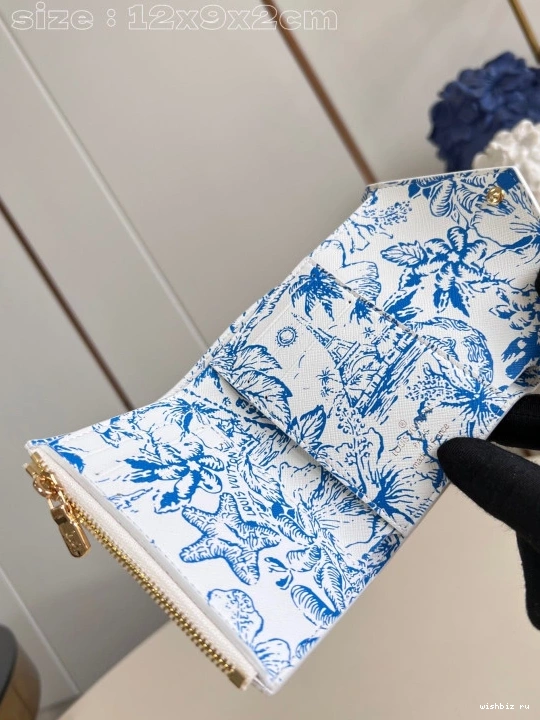 WIS VUITTON VICTORINE cm LOUIS WALLET-12*9.5*2.5 0214